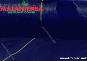 Roll of weed fabric