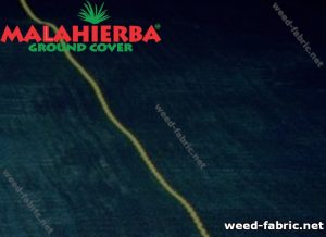 Sample of anti-weed fabric